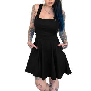 Foxblood Alice Pinafore Dress